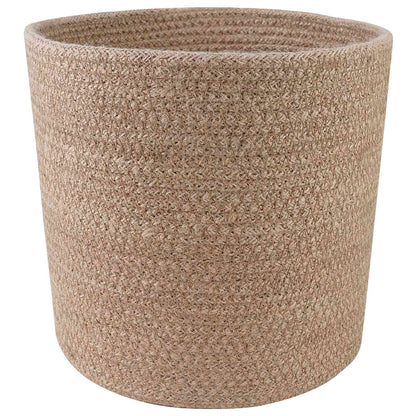 Plantenpot Set 2 Pcs Naturel Ø 21 X 21 Cm 100% Tossa Jute