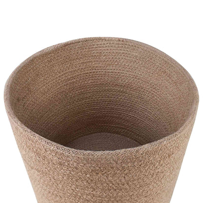 Plantenpot Set 2 Pcs Naturel Ø 28 X 28 Cm 100% Tossa Jute