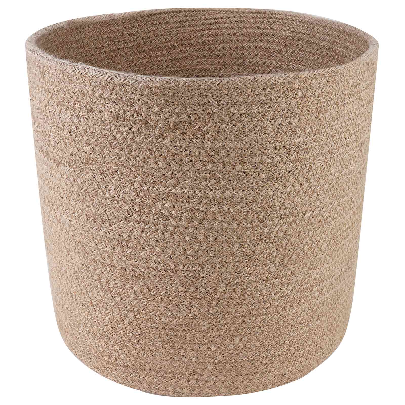 Plantenpot Set 2 Pcs Naturel Ø 28 X 28 Cm 100% Tossa Jute