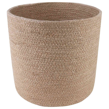 Plantenpot Set 2 Pcs Naturel Ø 28 X 28 Cm 100% Tossa Jute