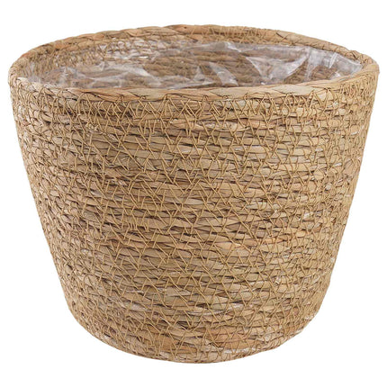 Zeegras Plantenmanden 3 Pcs Ø26 X 19 Cm 100% Zeegras