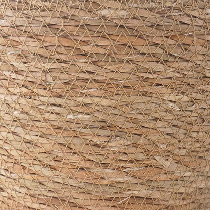 Zeegras Plantenmanden 3 Pcs Naturel Ø26 X 19 Cm 100% Zeegras