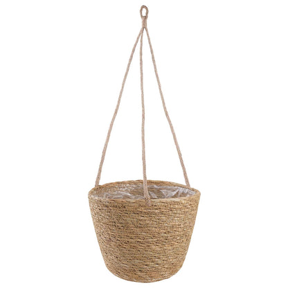 Zeegras Plantenmanden 3 Pcs Naturel Ø26 X 19 Cm 100% Zeegras