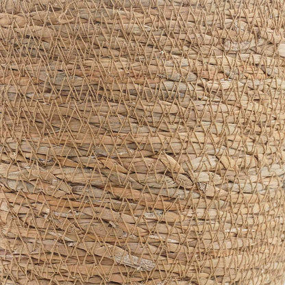 Zeegras Plantenmanden 3 Pcs Naturel Ø26 X 19 Cm 100% Zeegras