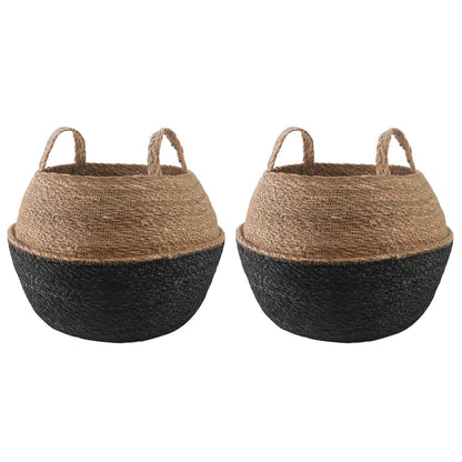 Plantenpot Met Handvatten 2 Pcs 100% Zeegras