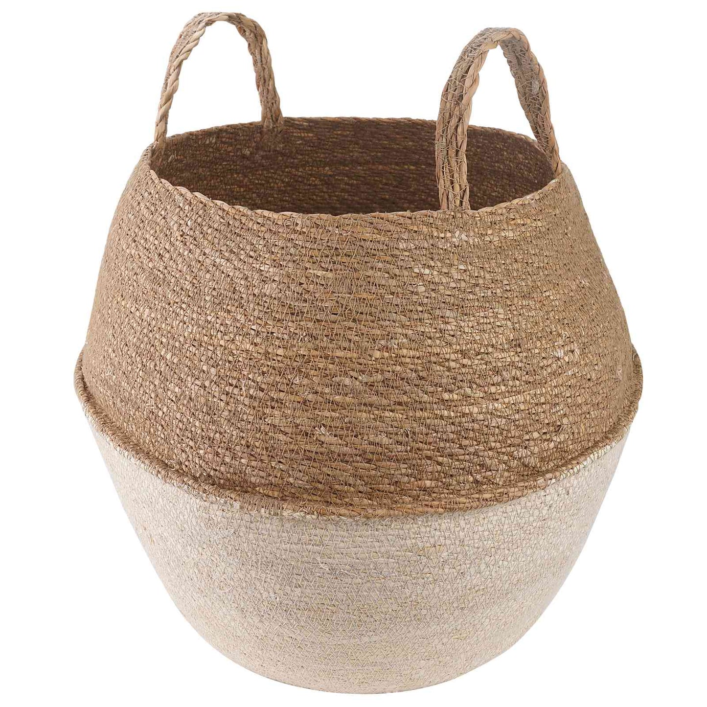 Plantenpot Met Handvatten 2 Pcs 100% Zeegras