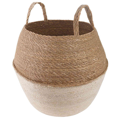 Plantenpot Met Handvatten 2 Pcs 100% Zeegras