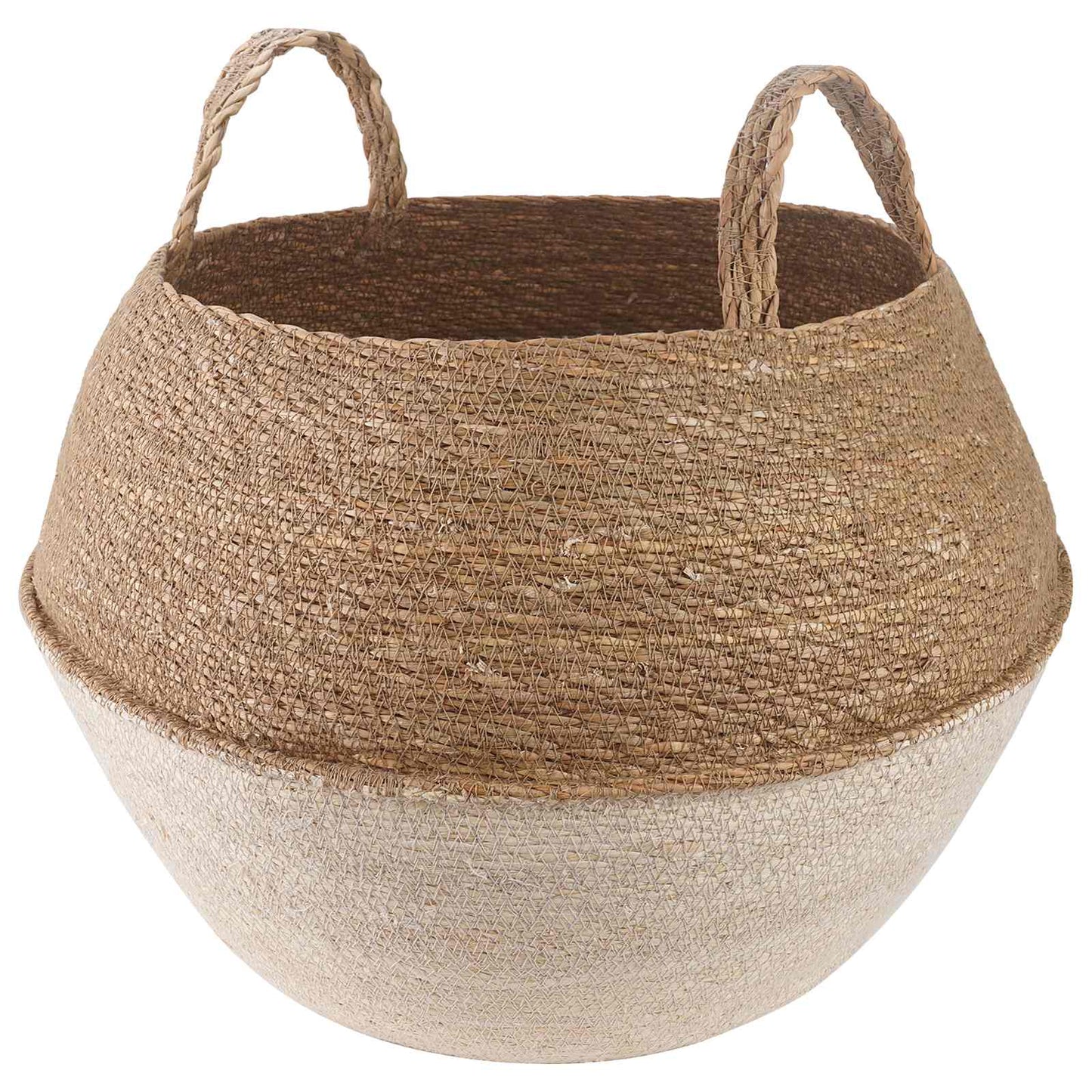 Plantenpot Met Handvatten 2 Pcs 100% Zeegras