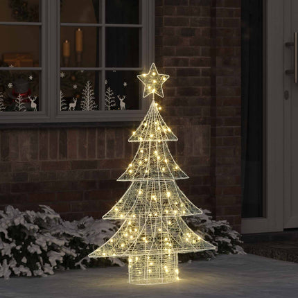 Kerstboom 100 Led's 120 Cm Acryl