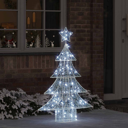 Kerstboom 100 Led's 120 Cm Acryl