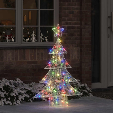 Kerstboom 100 Led's 120 Cm Acryl