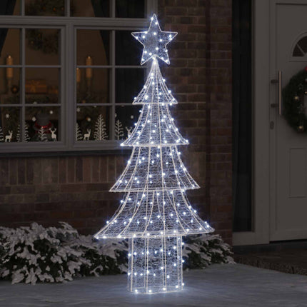 Kerstboom 100 Led's 120 Cm Acryl