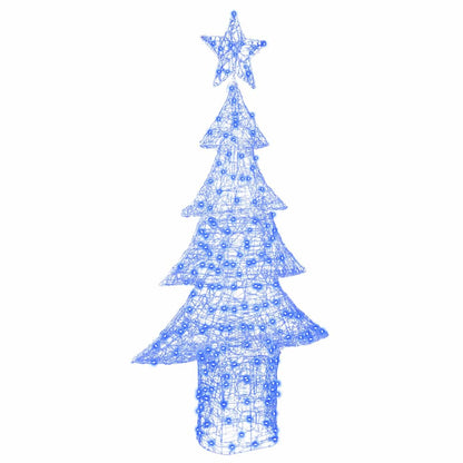 Kerstboom met 240 LED Blauw 180 cm Acryl