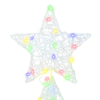Kerstboom met 240 LED Multikleur 180 cm Acryl