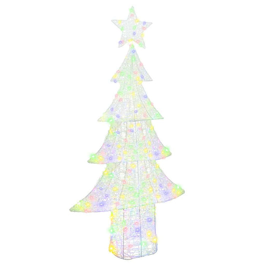 Kerstboom met 240 LED Multikleur 180 cm Acryl