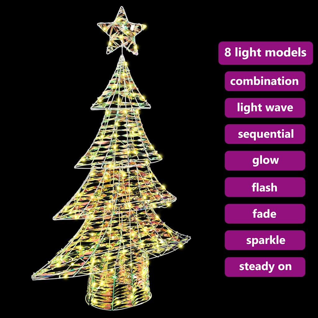 Kerstboom met 120 LED Warmwit 120 cm PET
