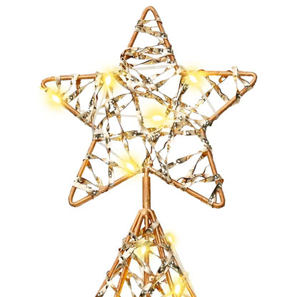 Kerstboom met 120 LED Warmwit 120,5 cm PET