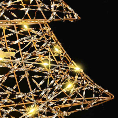 Kerstboom met 120 LED Warmwit 120,5 cm PET