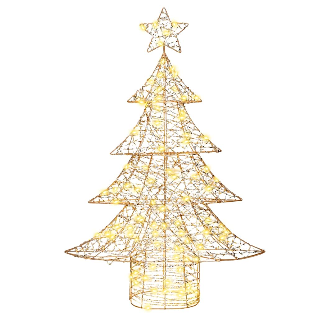 Kerstboom met 120 LED Warmwit 120,5 cm PET