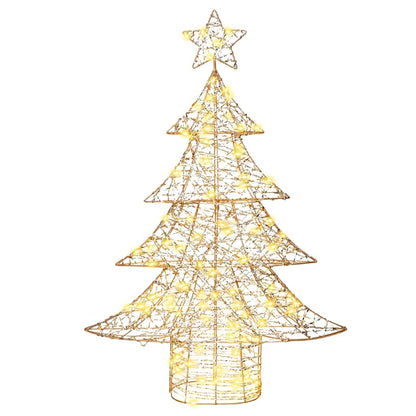 Kerstboom met 120 LED Warmwit 120,5 cm PET
