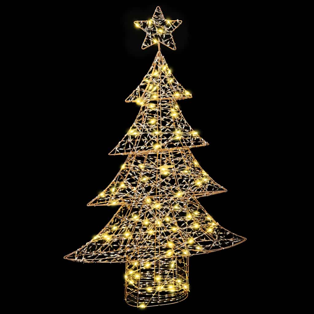 Kerstboom met 120 LED Warmwit 120,5 cm PET