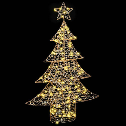 Kerstboom met 120 LED Warmwit 120,5 cm PET