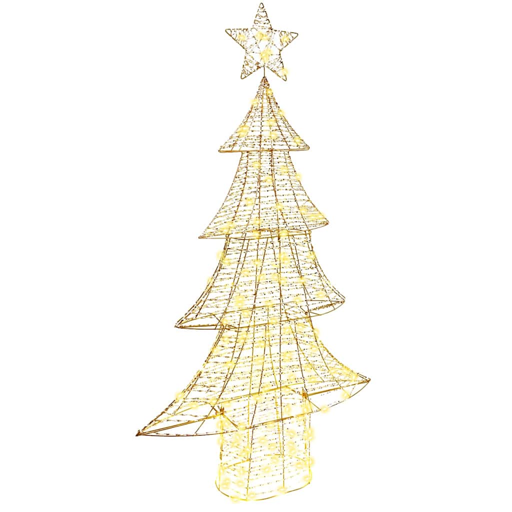 Kerstboom met 160 LED Warmwit 150 cm PET