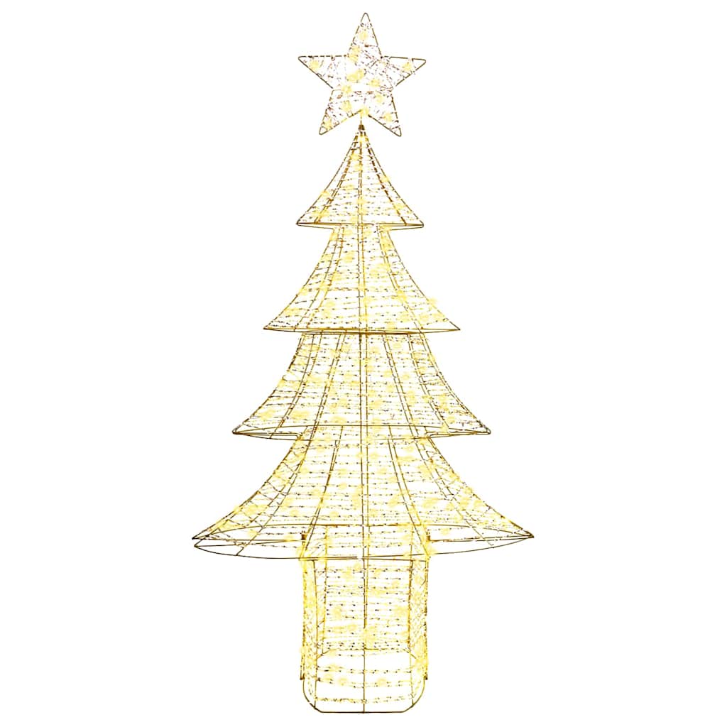 Kerstboom met 240 LED Warmwit 181 cm PET