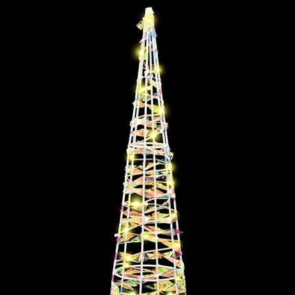 Kerstboom 3 St 90 Led's Warmwit 20 X 20 X 80 Cm Pet