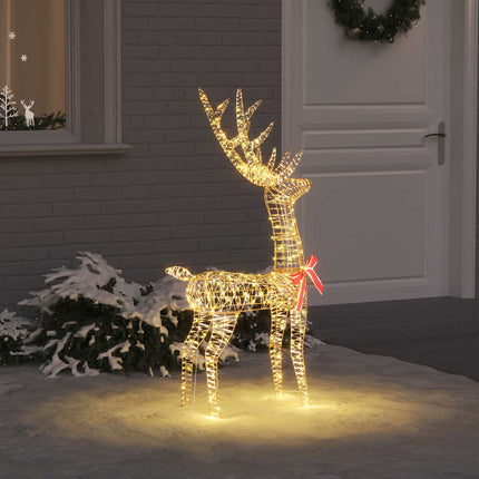 3D Rendier 140 Led's Warmwit