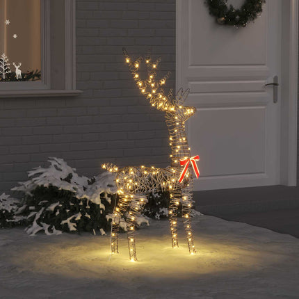 3D Rendier 140 Led's Warmwit