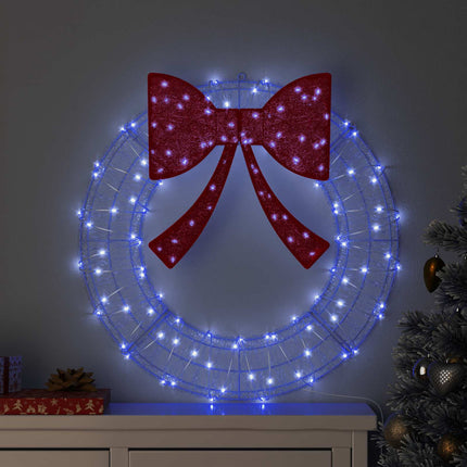 Krans 60 Led's 76 X 76 X 8,5 Cm Acryl
