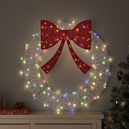 Krans 60 Led's 76 X 76 X 8,5 Cm Acryl