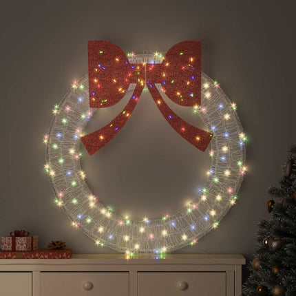 Krans 60 Led's 76 X 76 X 8,5 Cm Acryl