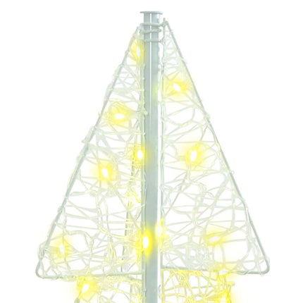 Kerstboom 100 Led's Acryl