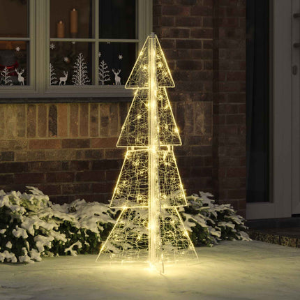 Kerstboom 100 Led's Acryl