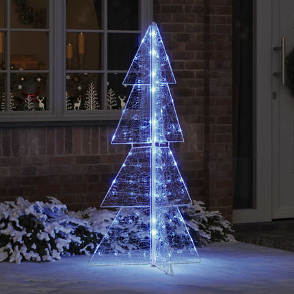 Kerstboom 100 Led's Acryl