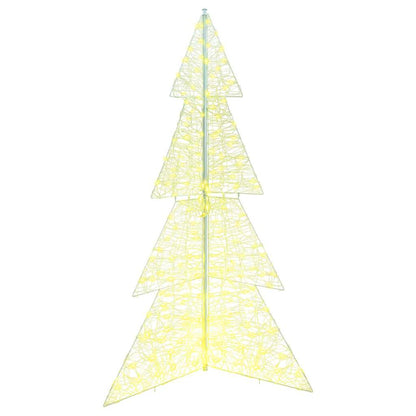 Kerstboom met 240 LED Warmwit 180 cm Acryl