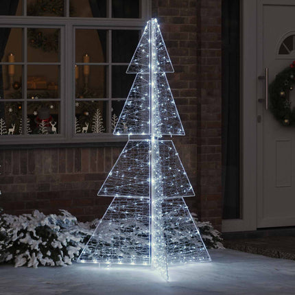 Kerstboom 100 Led's Acryl