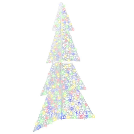 Kerstboom met 240 LED Multikleur 180 cm Acryl