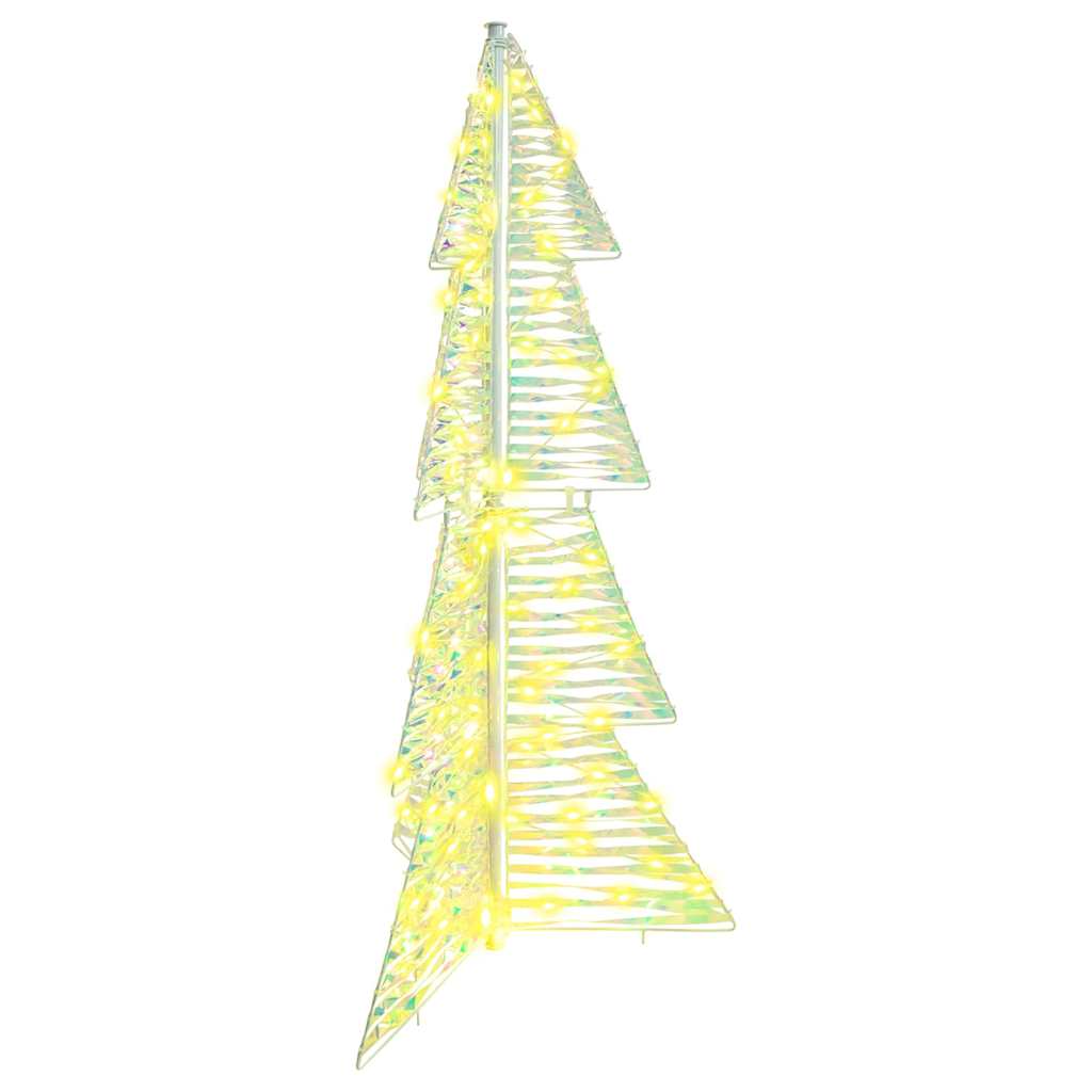 Kerstboom met 100 LED Warmwit 120 cm PET