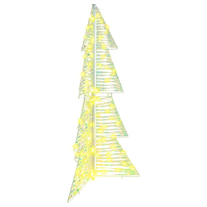 Kerstboom met 100 LED Warmwit 120 cm PET