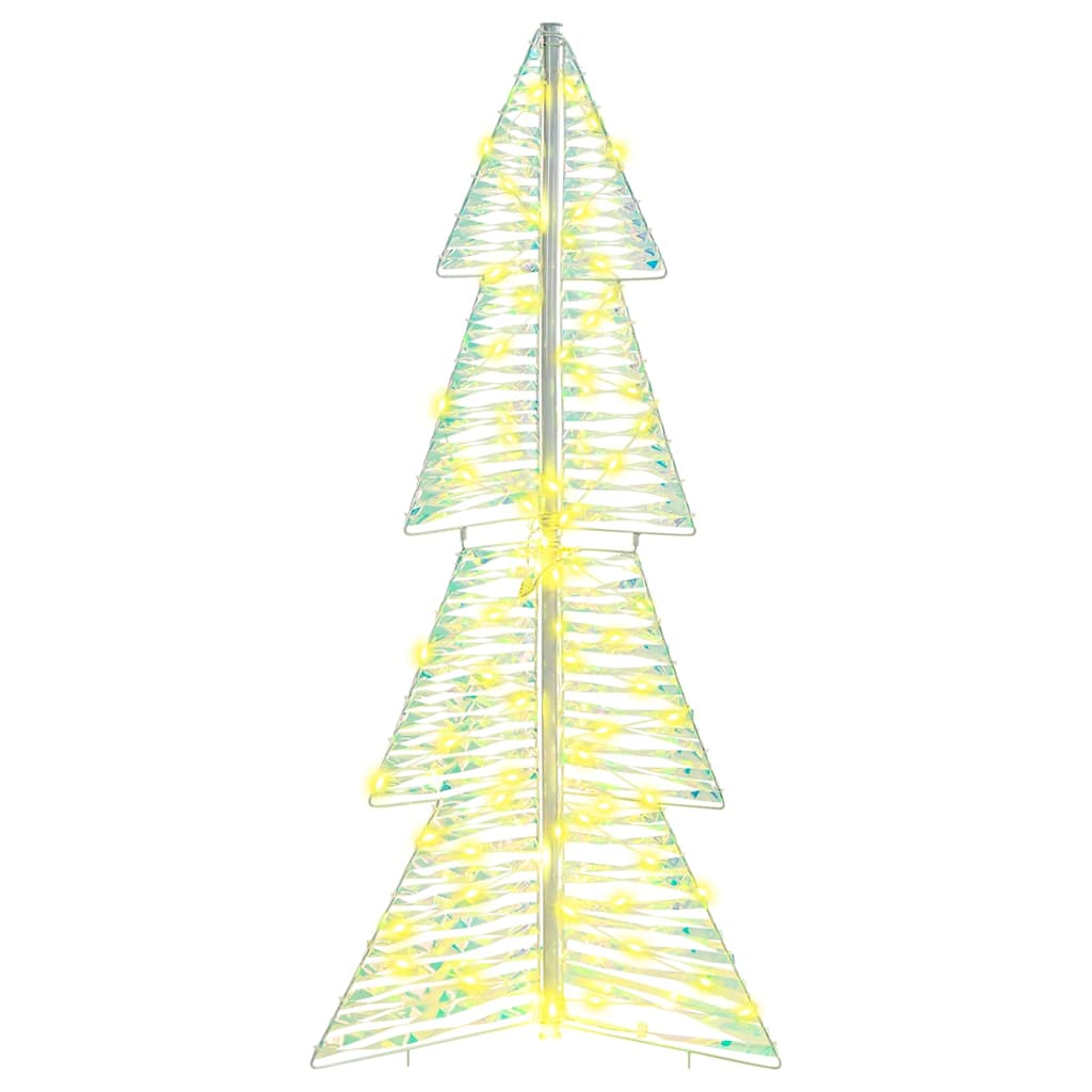 Kerstboom met 100 LED Warmwit 120 cm PET