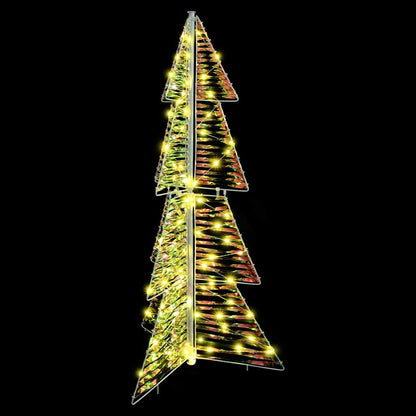 Kerstboom met 100 LED Warmwit 120 cm PET