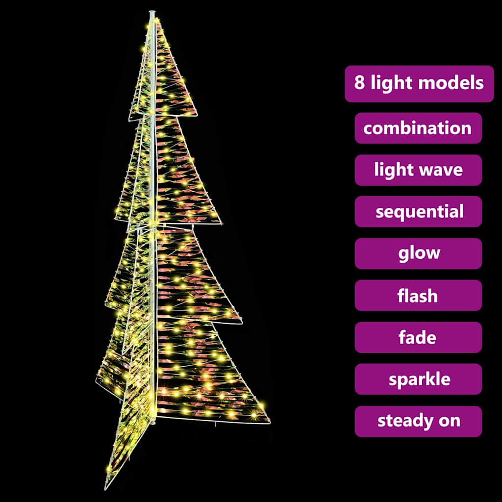 Kerstboom met 240 LED Warmwit 180 cm PET