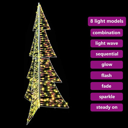 Kerstboom met 240 LED Warmwit 180 cm PET