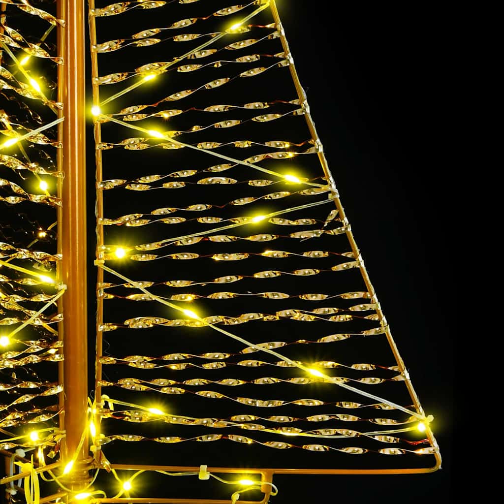 Kerstboom met 100 LED Warmwit 120 cm PET