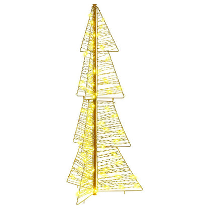 Kerstboom met 100 LED Warmwit 120 cm PET