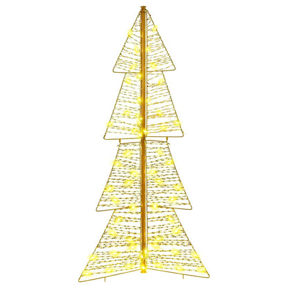 Kerstboom met 100 LED Warmwit 120 cm PET
