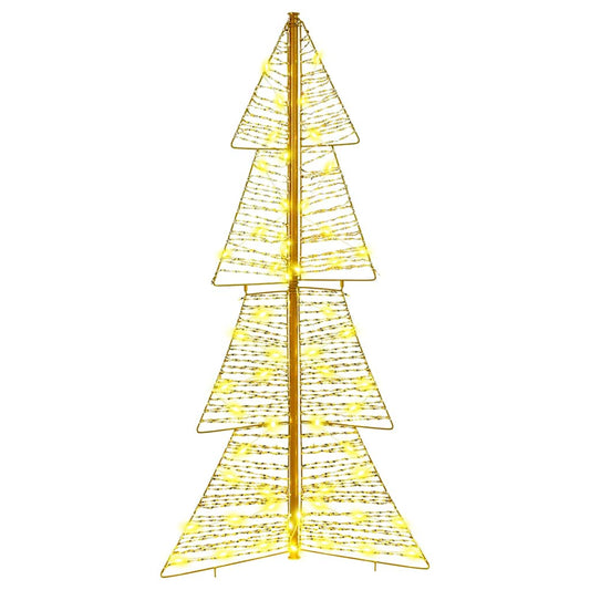 Kerstboom met 100 LED Warmwit 120 cm PET